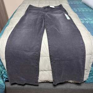 Lauren Conrad Super High-Rise Wide-Leg Trousers, Black, Size 16 — NWT